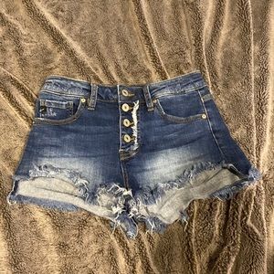 High Waisted Jean Shorts